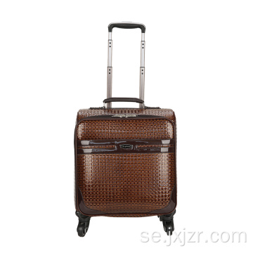 Brilliant PU Leather Trolley Bagage